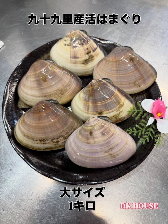 大サイズのはまぐり1キロ